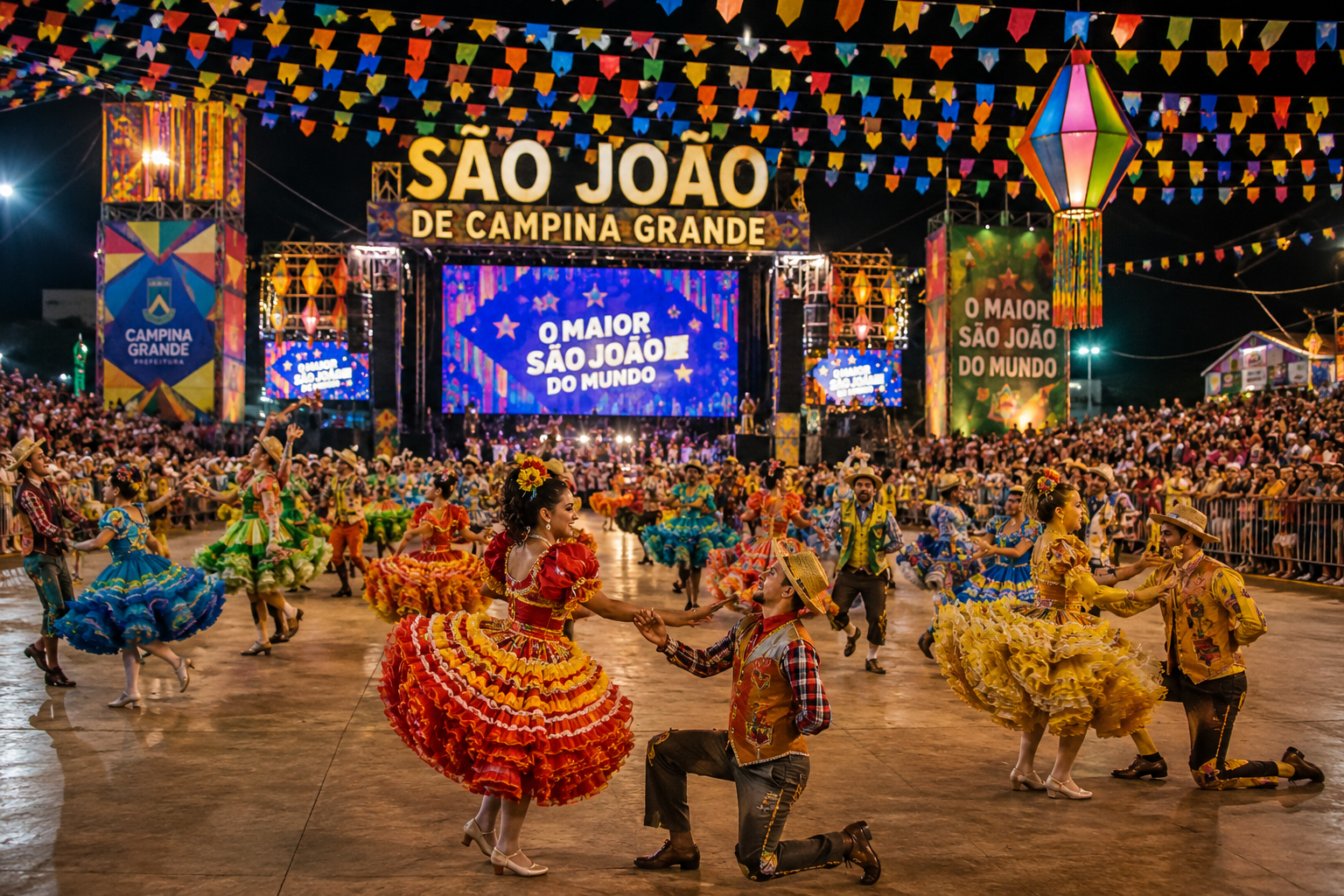 São João de Campina Grande 2026 movimenta turismo na Paraíba