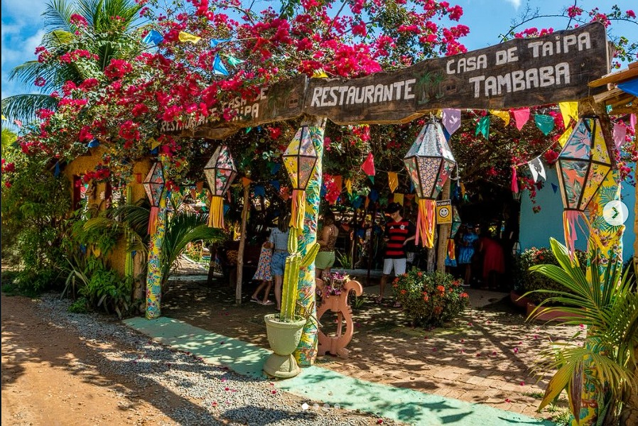 Restaurante Casa de Taipa Tambaba-PB